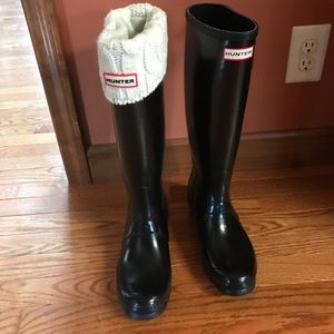 Hunter tall boots